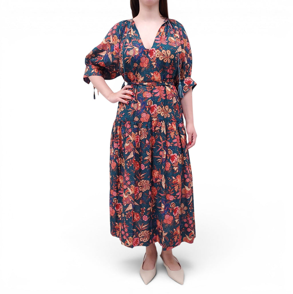 ULLA JOHNSON 'SELENA' COVER-UP DRESS - SIZE L