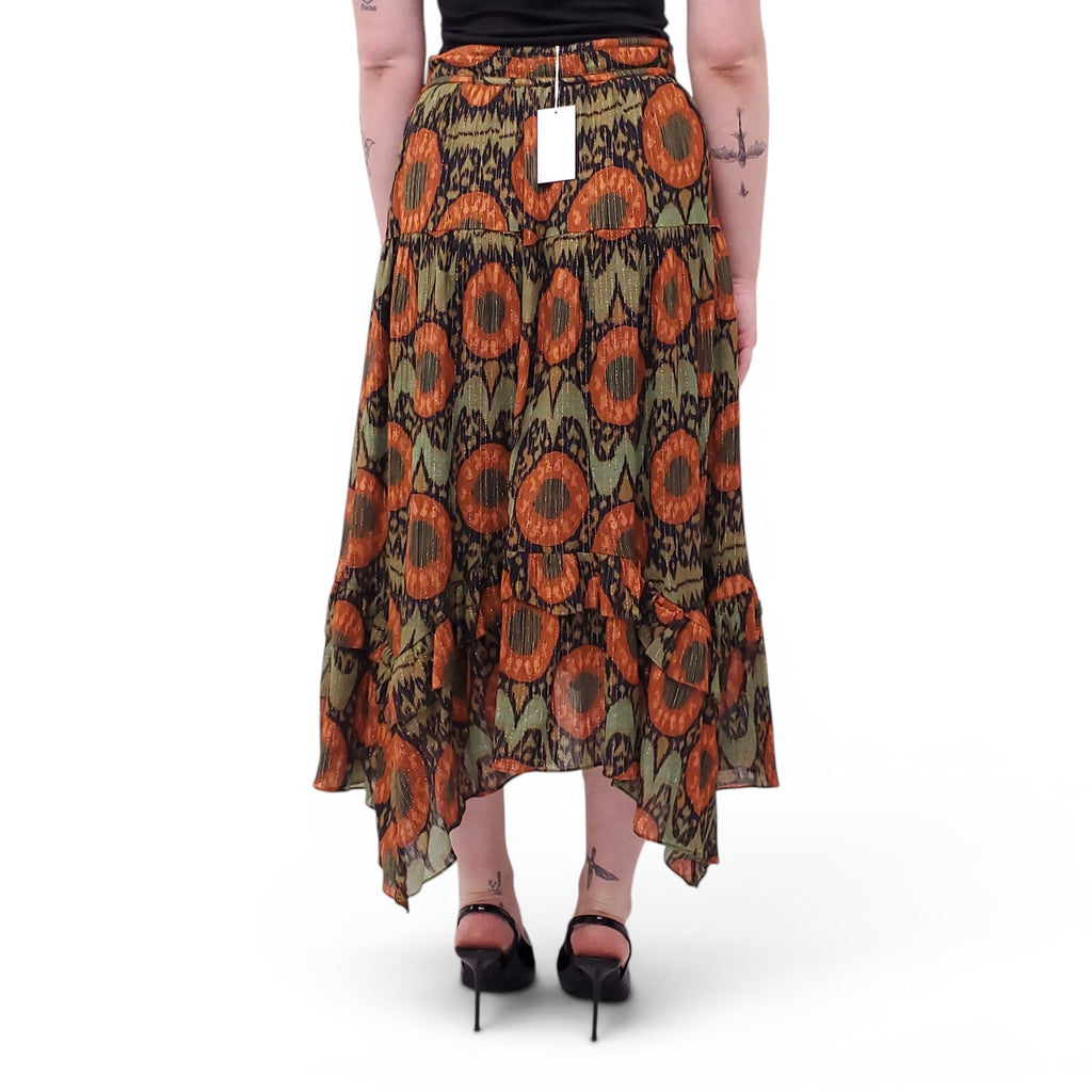 ULLA JOHNSON 'VARISHA' SKIRT IN 'NOCTURNE' - SIZE 4