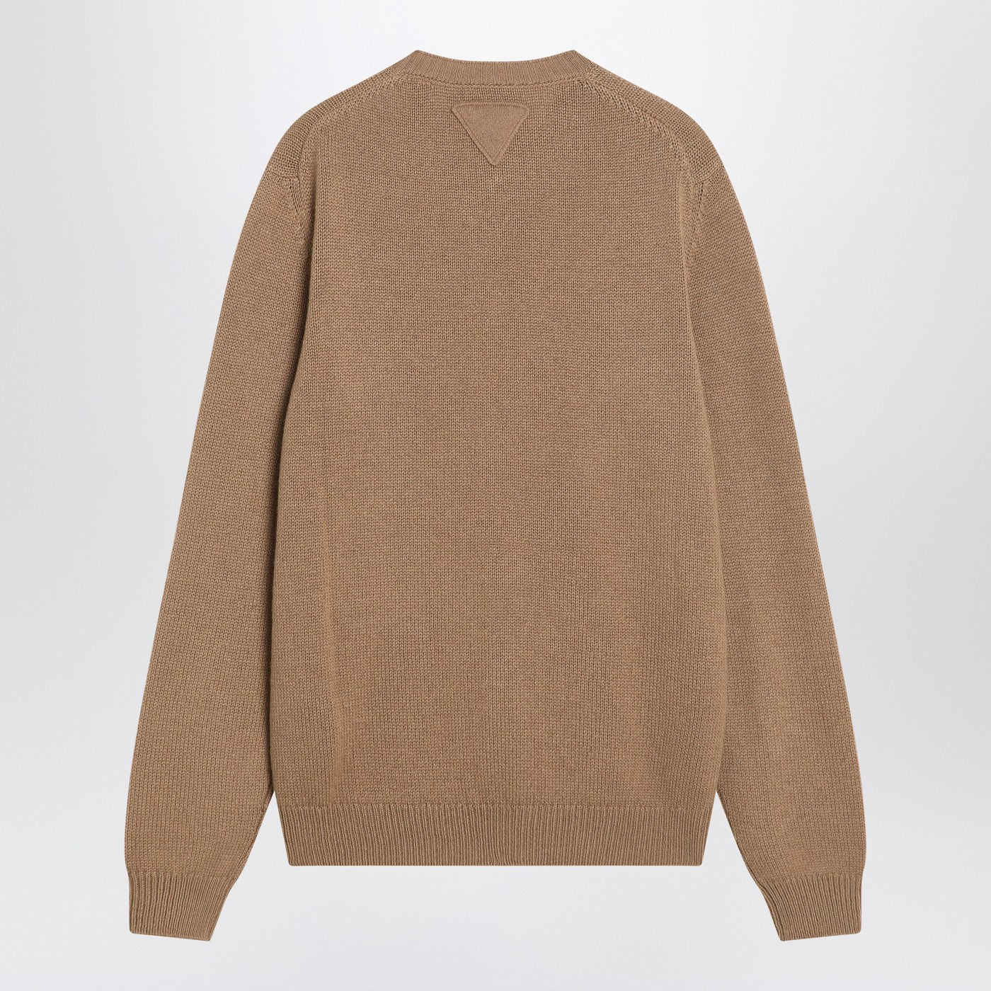 Prada Camel-Coloured Cardigan In Cashmere Men