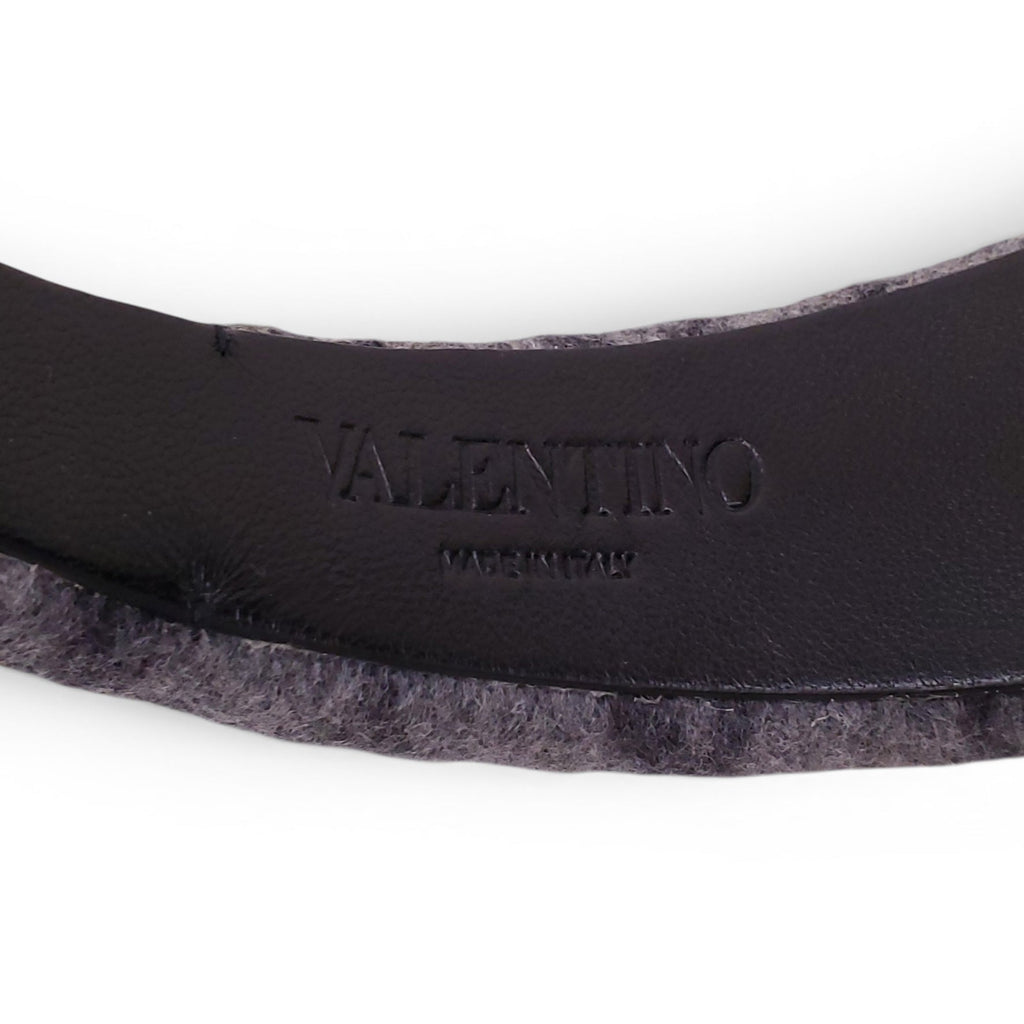 VALENTINO MONOGRAM FABRIC HEADBAND