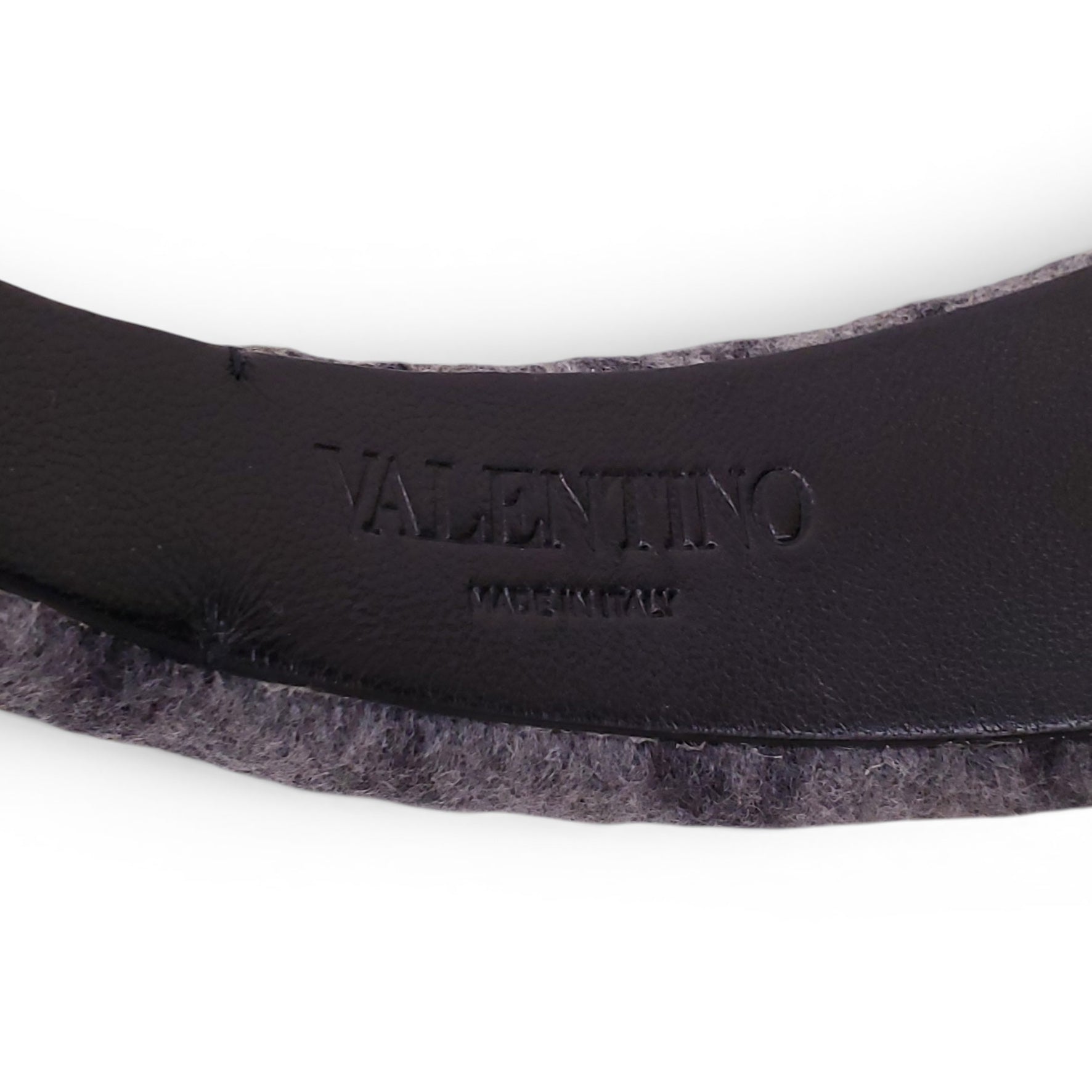 VALENTINO MONOGRAM FABRIC HEADBAND