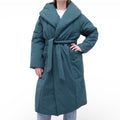 VARLEY 'ANA LONG WRAP COAT' - SIZE S