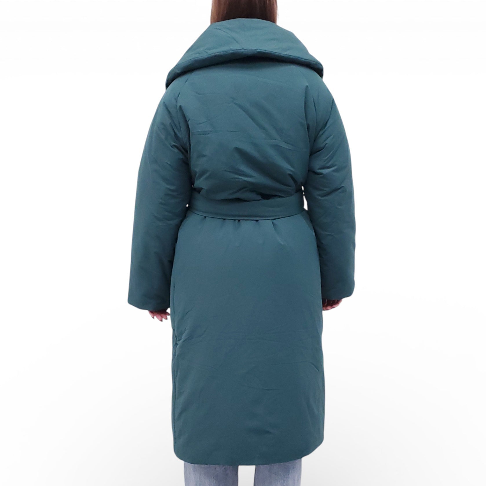 VARLEY 'ANA LONG WRAP COAT' - SIZE S