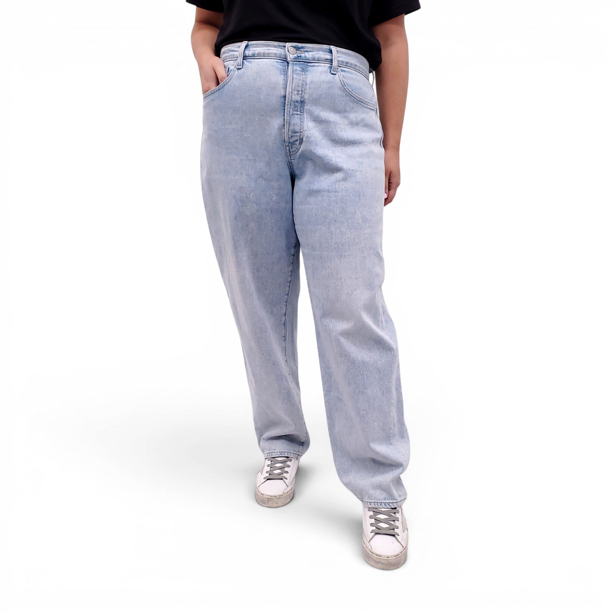 VERONICA BEARD LIGHT WASH JEANS - SIZE 32