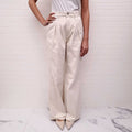 VERONICA BEARD 'MIA' WIDE LEG DOUBLE PLEATED JEANS - SIZE 27