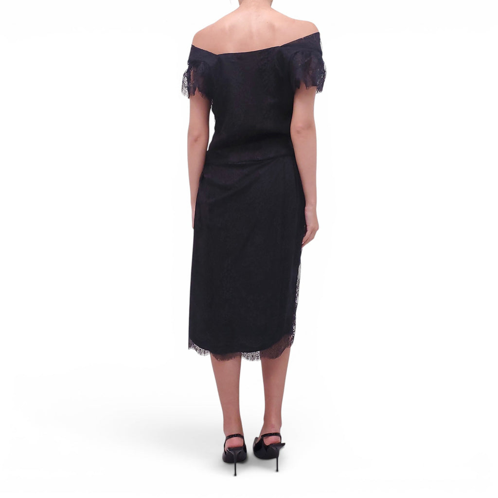 VIVIENNE WESTWOOD BLACK LACE DRESS - SIZE 44