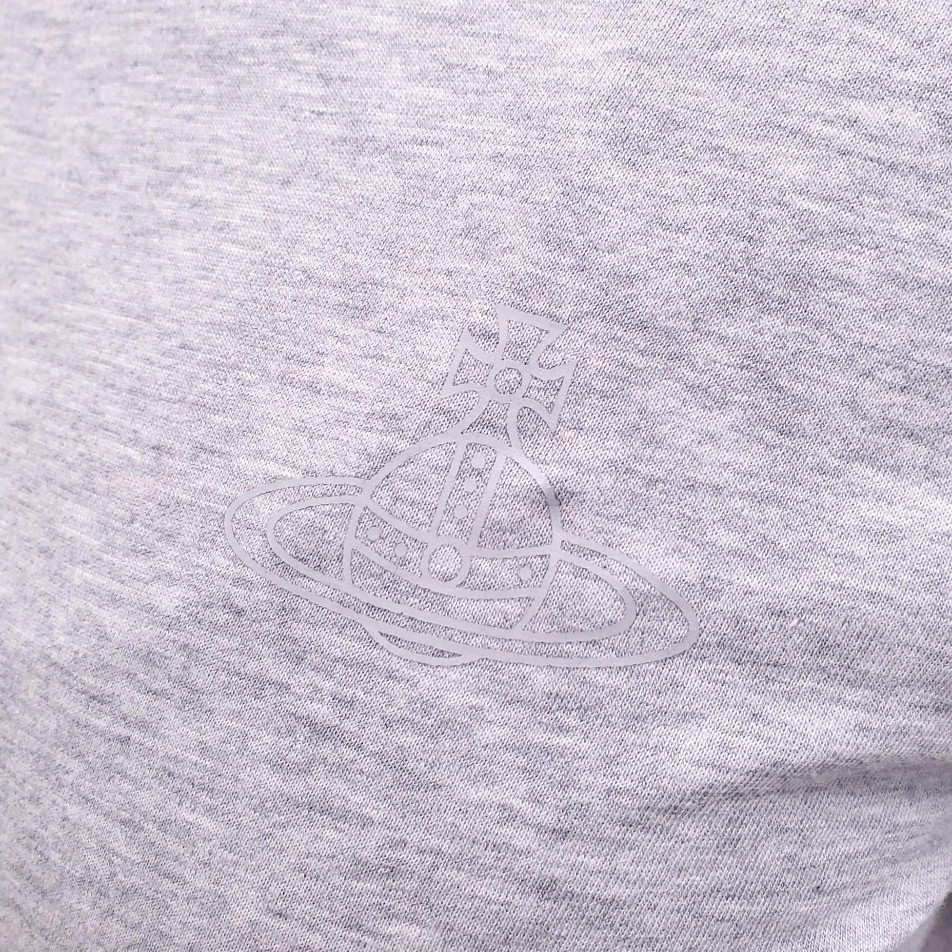 VIVIENNE WESTWOOD GREY T-SHIRT - SIZE S