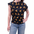 VIVIENNE WESTWOOD MIDNIGHT BLUE LOGO T-SHIRT - SIZE L