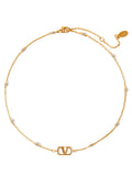 Valentino Garavani Women Valentino Garavani 'Vlogo' Necklace