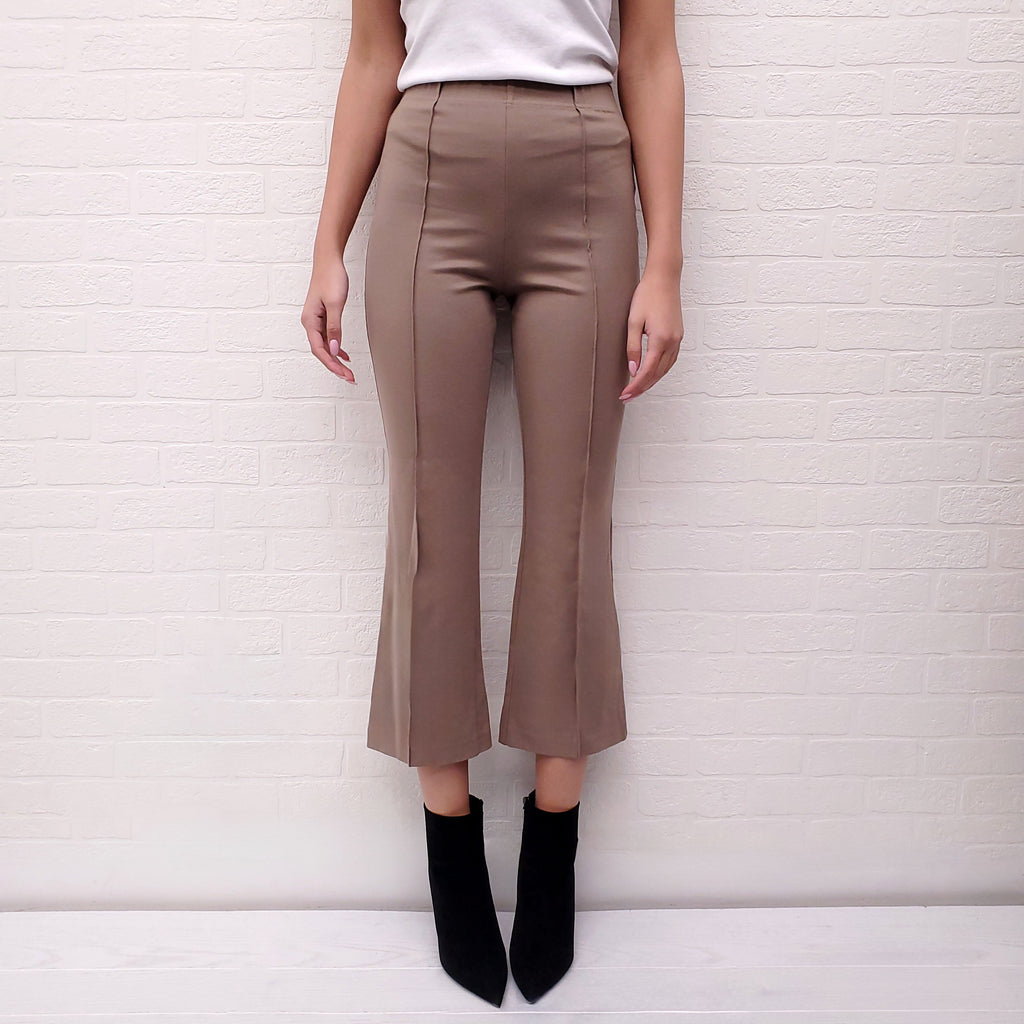 XIRENA KHAKI STRETCH PANTS - SIZE XS