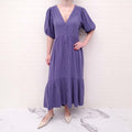 XIRENA PURPLE LENNOX DRESS - SIZE M