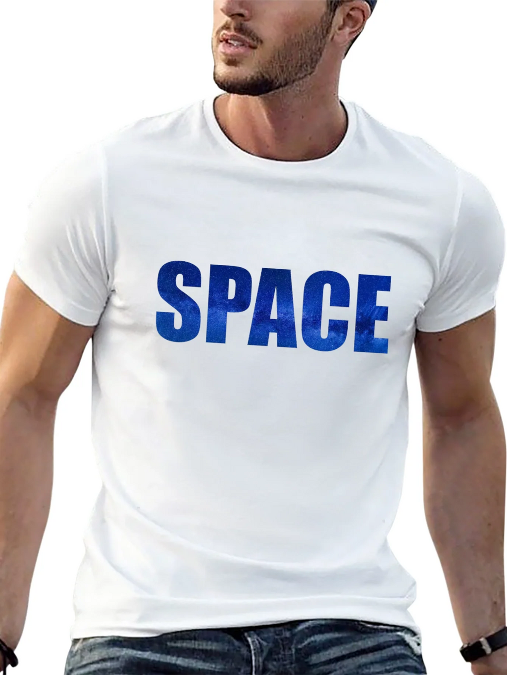 Space Galaxy T-Shirt - Cosmic Print Tee