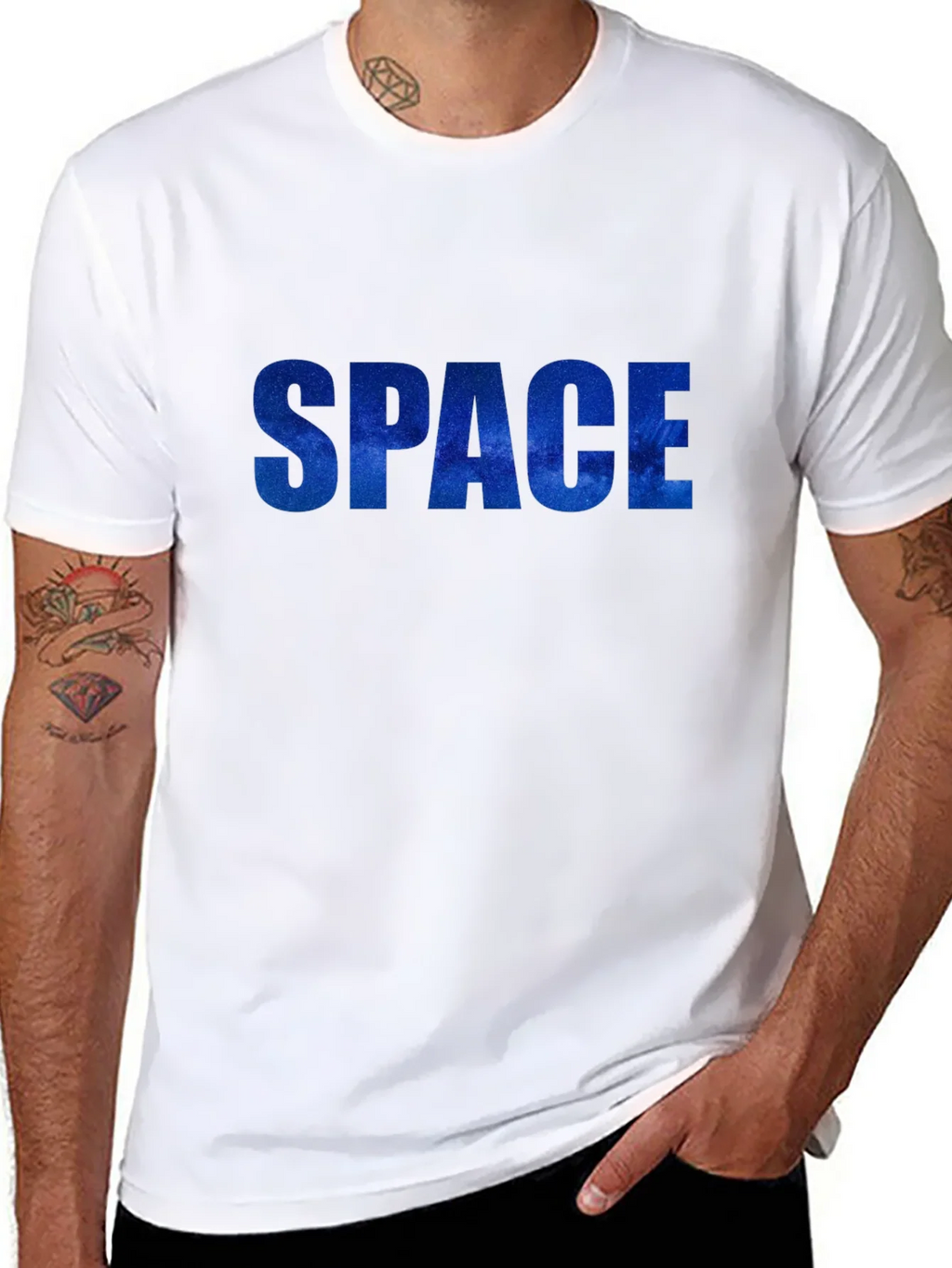 Space Galaxy T-Shirt - Cosmic Print Tee