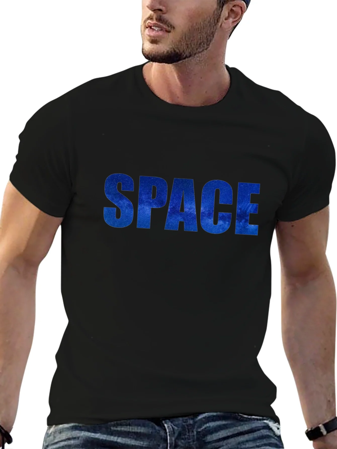 Space Galaxy T-Shirt - Cosmic Print Tee