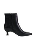 Women's Novalie Kitten Heel Bootie In Black
