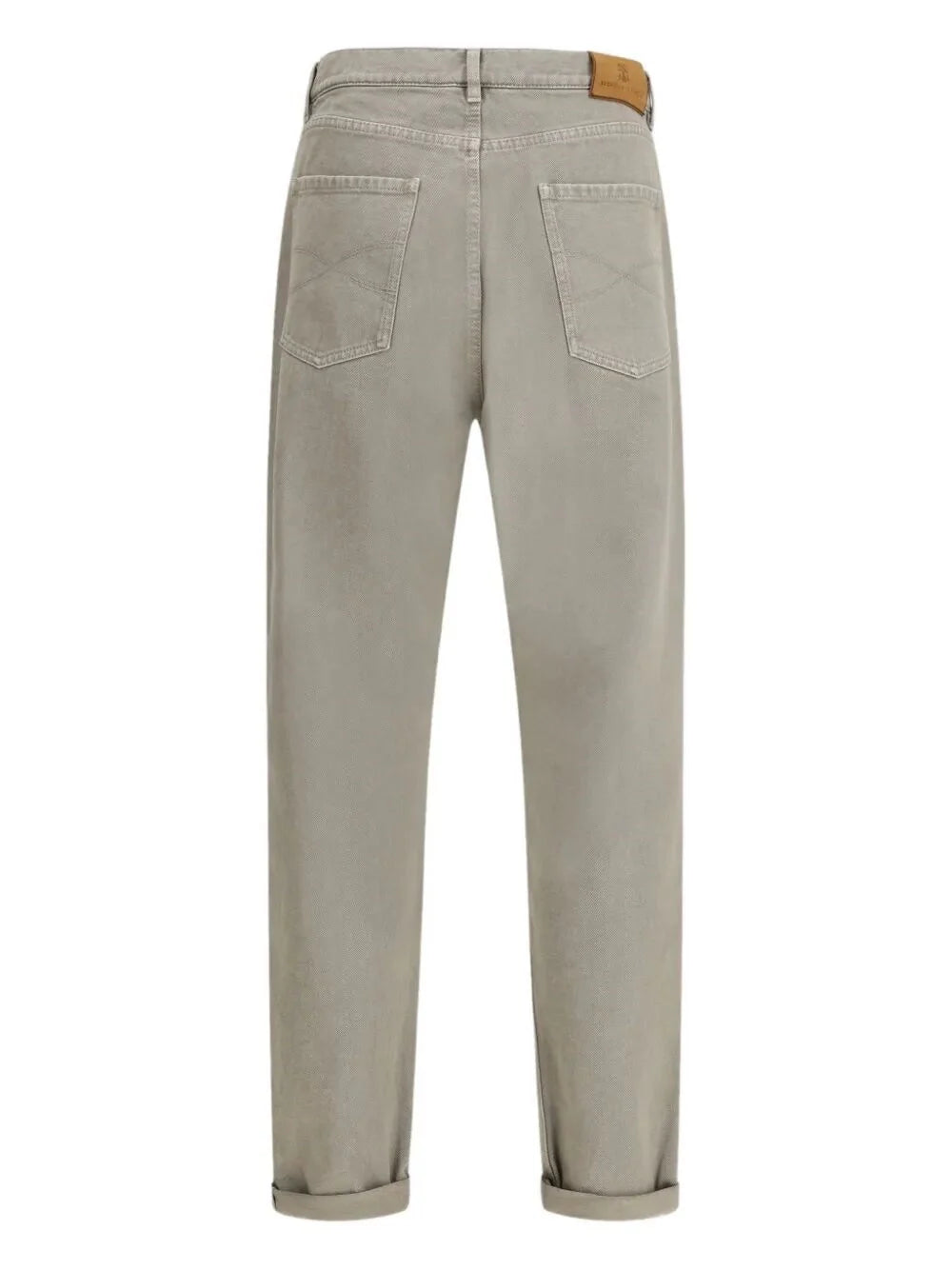 Brunello Cucinelli Men Dyed Denim Pants