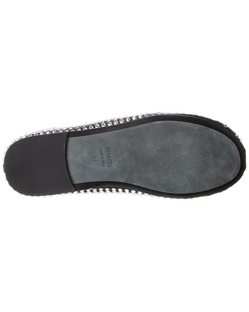 KHAITE The Marcy Silk Flat