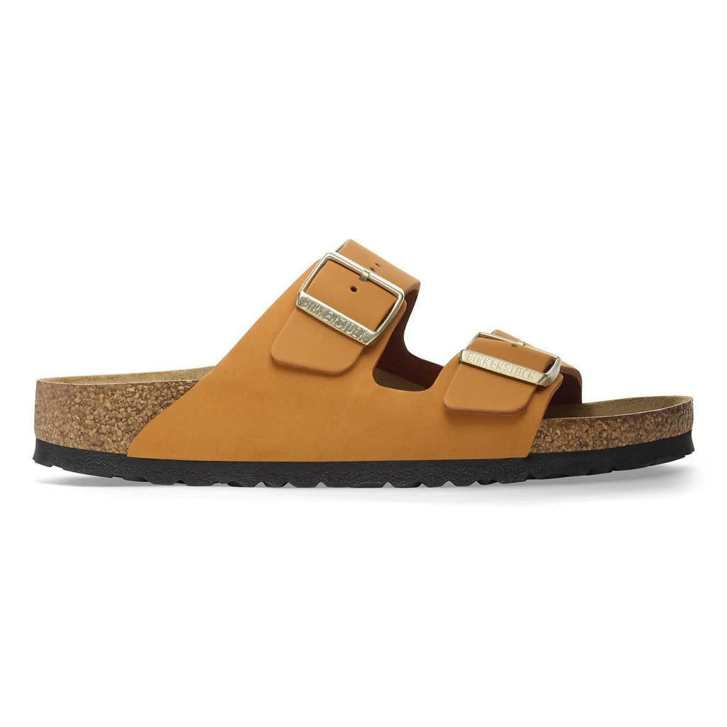 Women's Arizona Leather Sandals In Burnt Orange