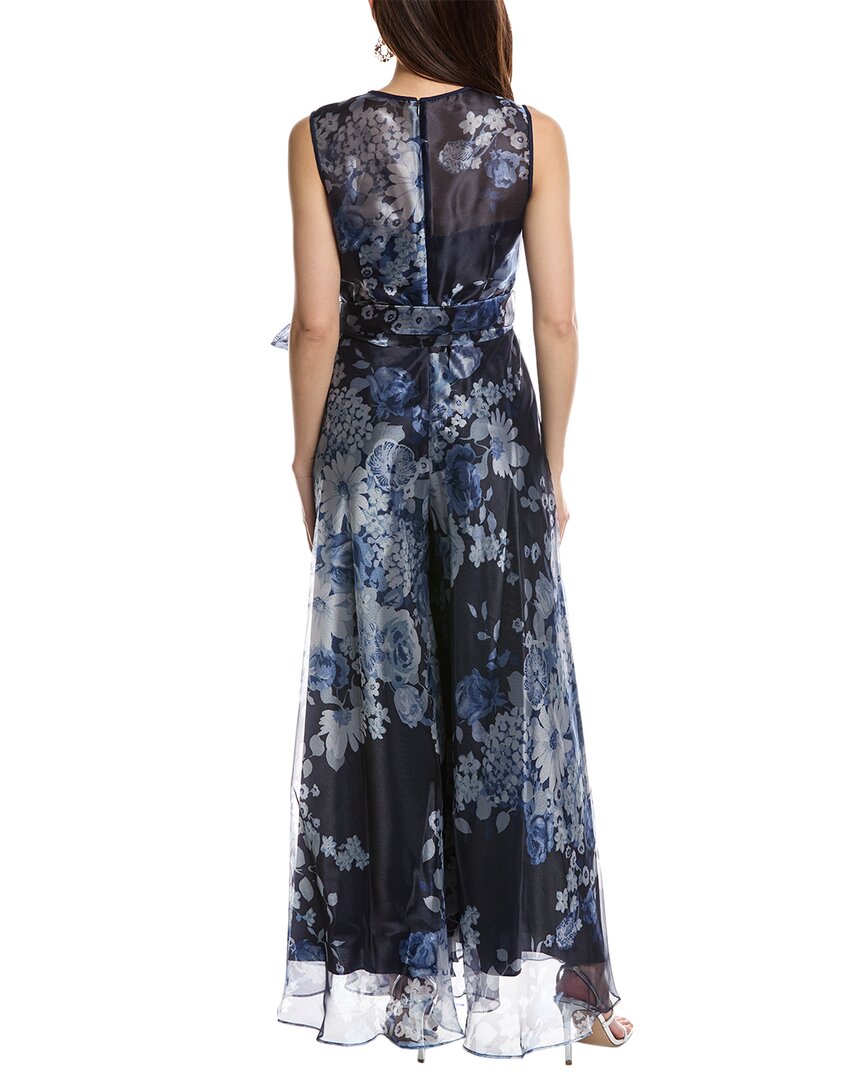 Eliza J Organza Wide Leg Jumpsuit