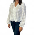 Day To Night Blouse In White