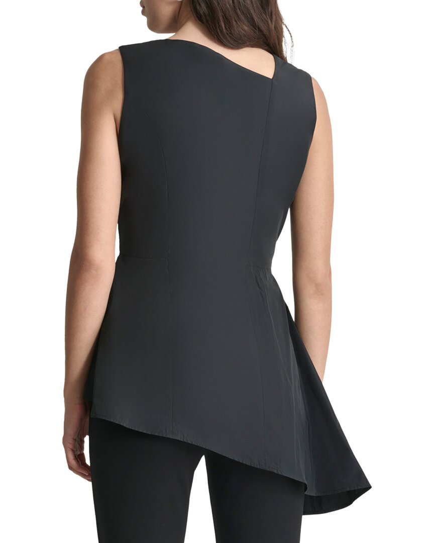 DKNY Memory Taffeta A-Line Skirt