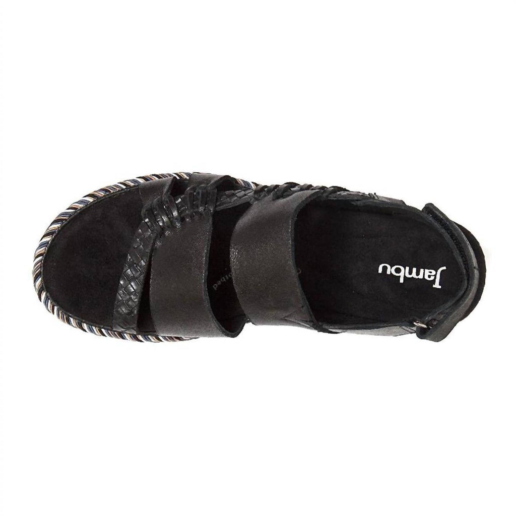 Women's Delight Wedge Sandal In Black