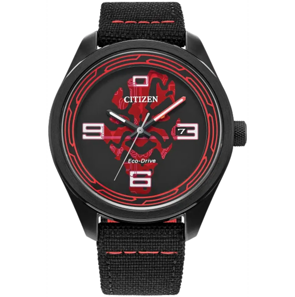 Citizen Men's Star Wars Darth Maul 42.3mm Solar Powered Quartz Eco-Drive Watch