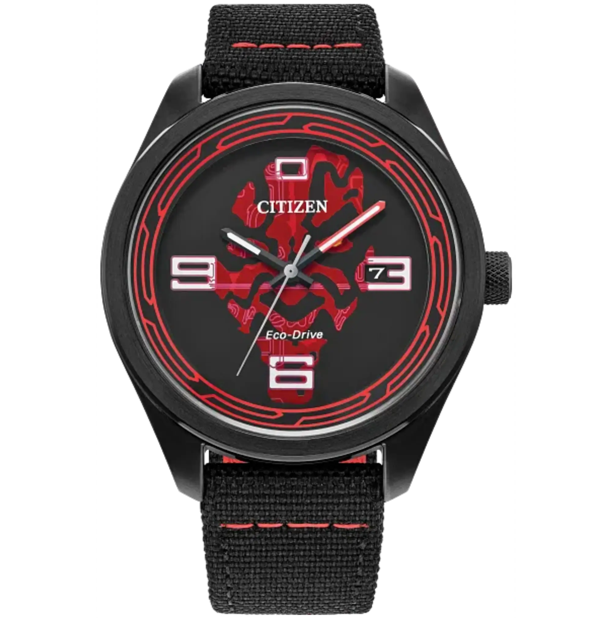 Citizen Men's Star Wars Darth Maul 42.3mm Solar Powered Quartz Eco-Drive Watch