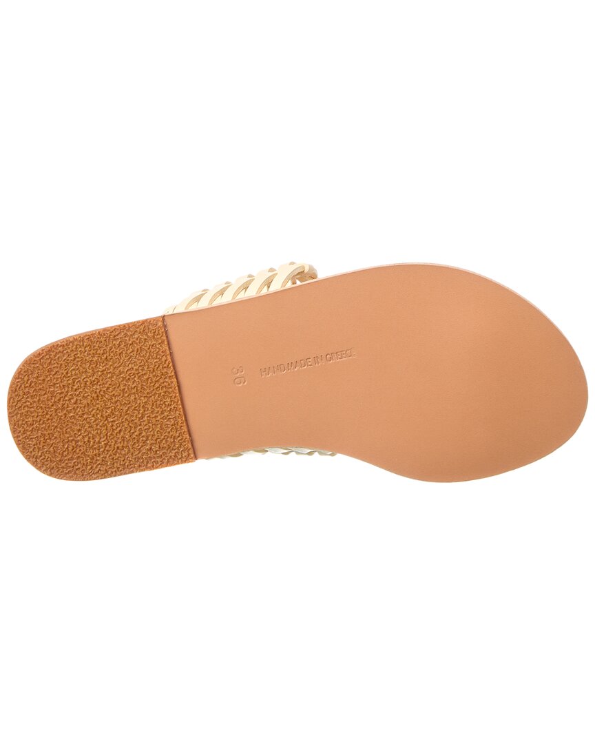 Ancient Greek Sandals Thalia Woven Leather Sandal