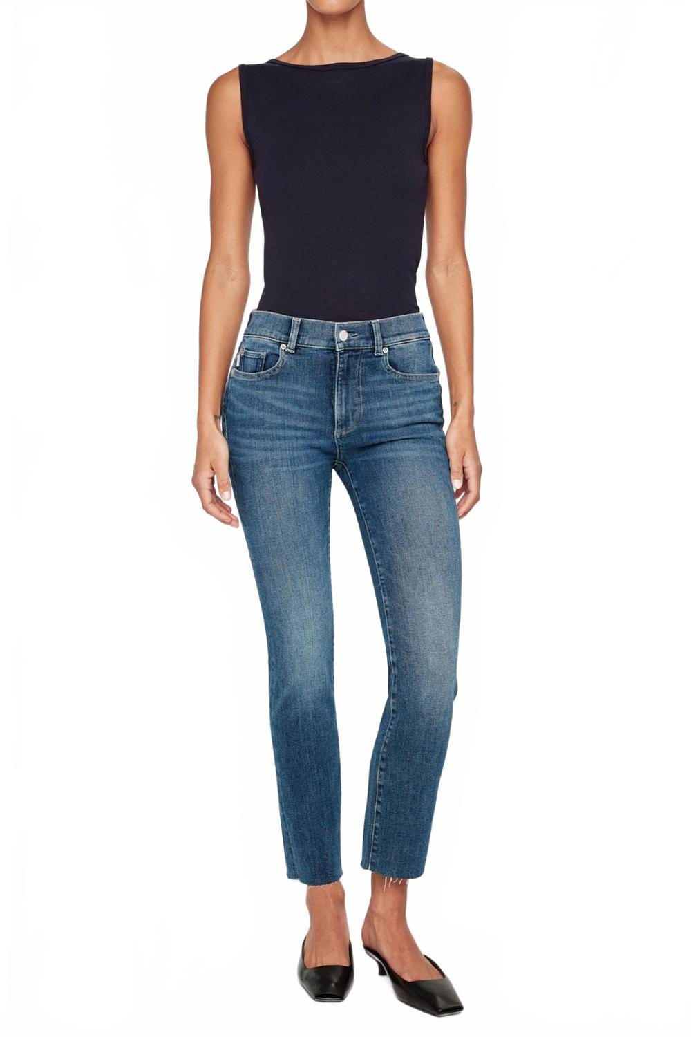 Mara Ankle Straight Jean In Chancery
