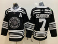 Men's Chicago Blackhawks Brent Seabrook #7 Black Breakaway jersey