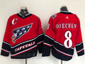 Men's Washington Capitals Alexander Ovechkin #8 Red Home Breakaway jersey