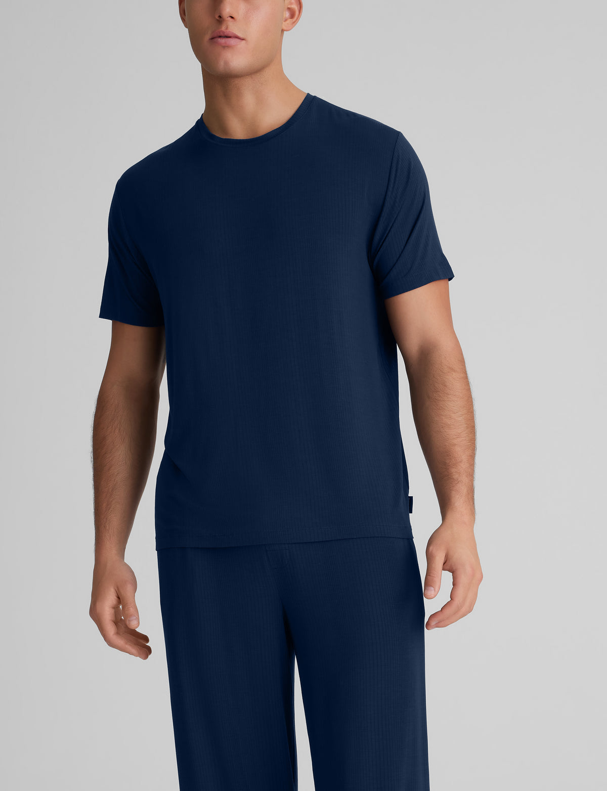 Men's Second Skin Luxe Rib Sleep T-Shirt