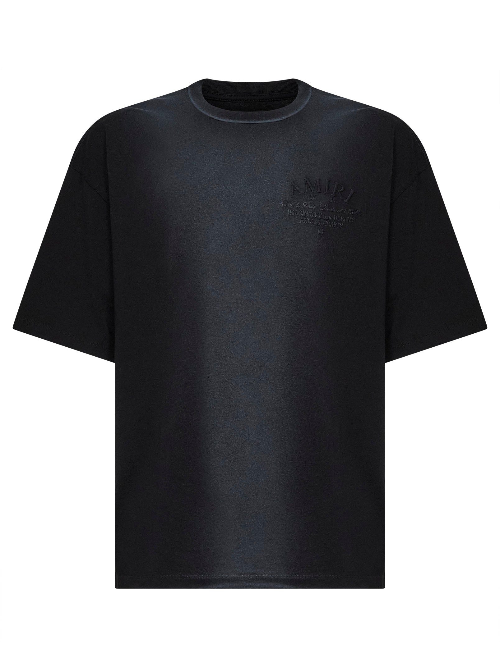 Amiri Men Black Cotton Jersey Arts District Oversized T-Shirt