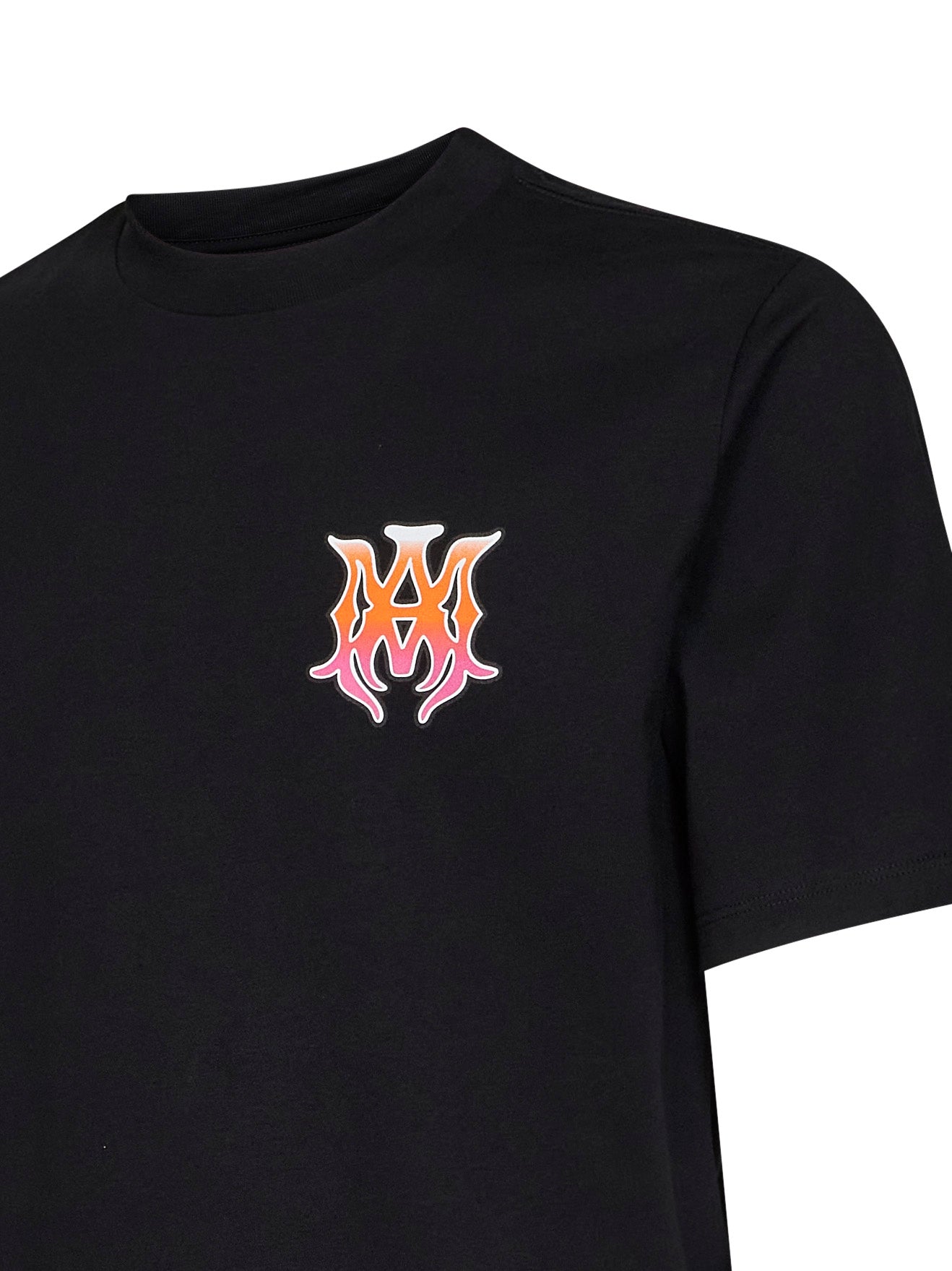 Amiri Men Black Cotton Jersey Ma T-Shirt