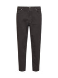 Brunello Cucinelli Men Dark Brown Garment-Dyed Lightweight Comfort Denim Iconic Fit Jeans