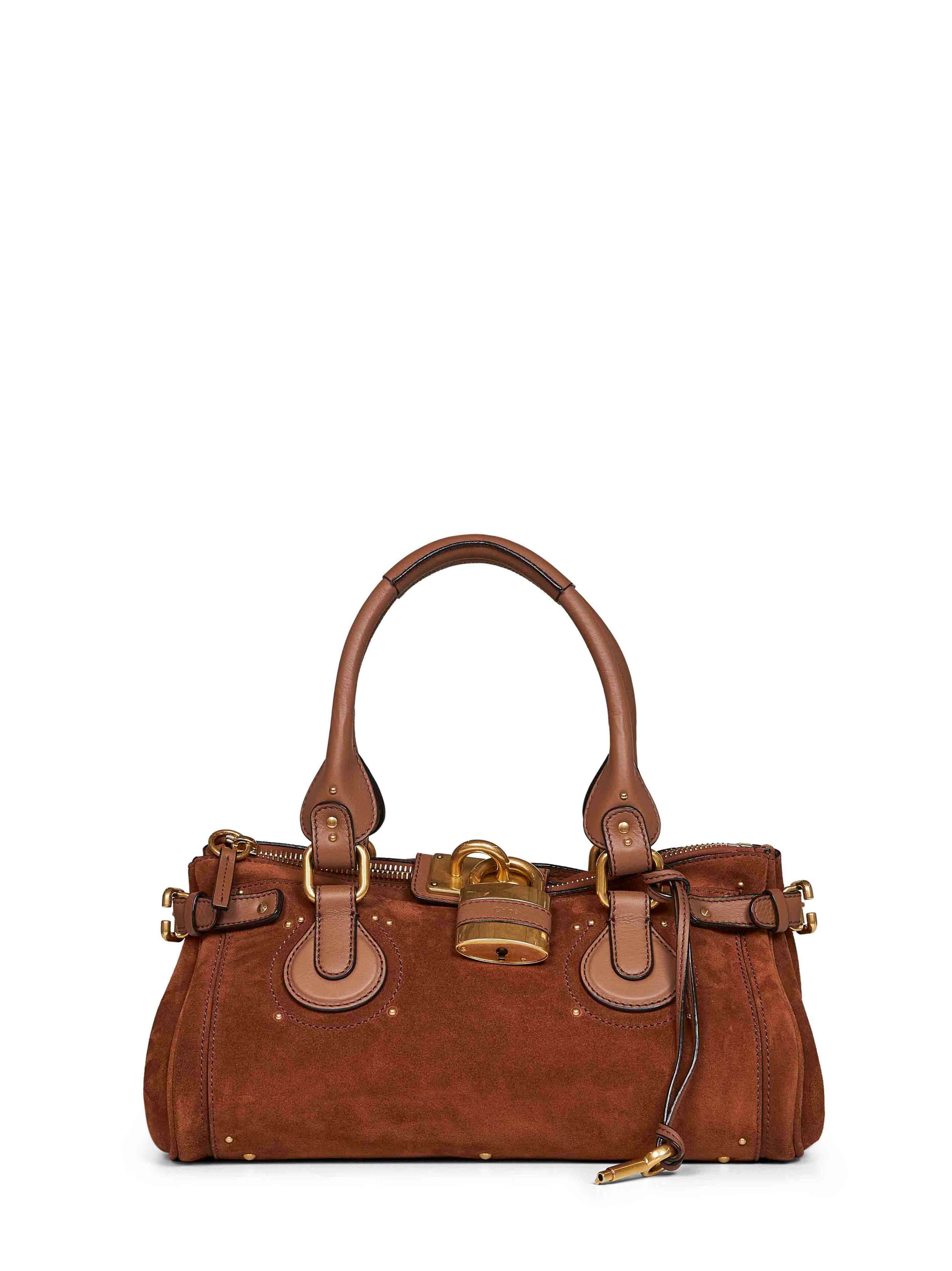 Chloé Women Vintage Brown Paddington Handbag