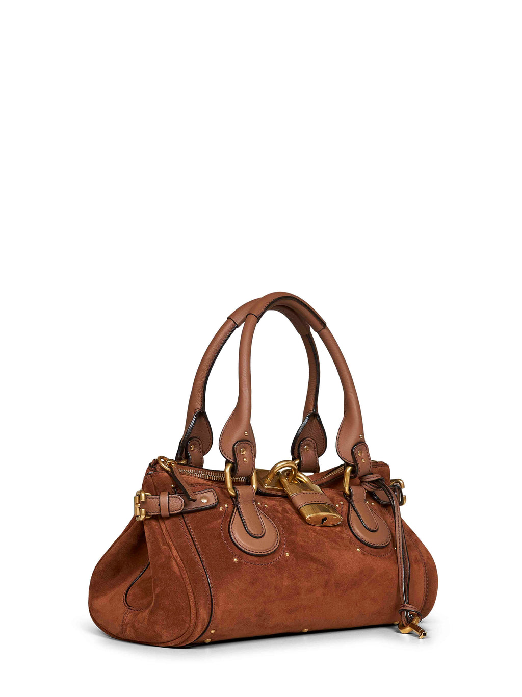 Chloé Women Vintage Brown Paddington Handbag
