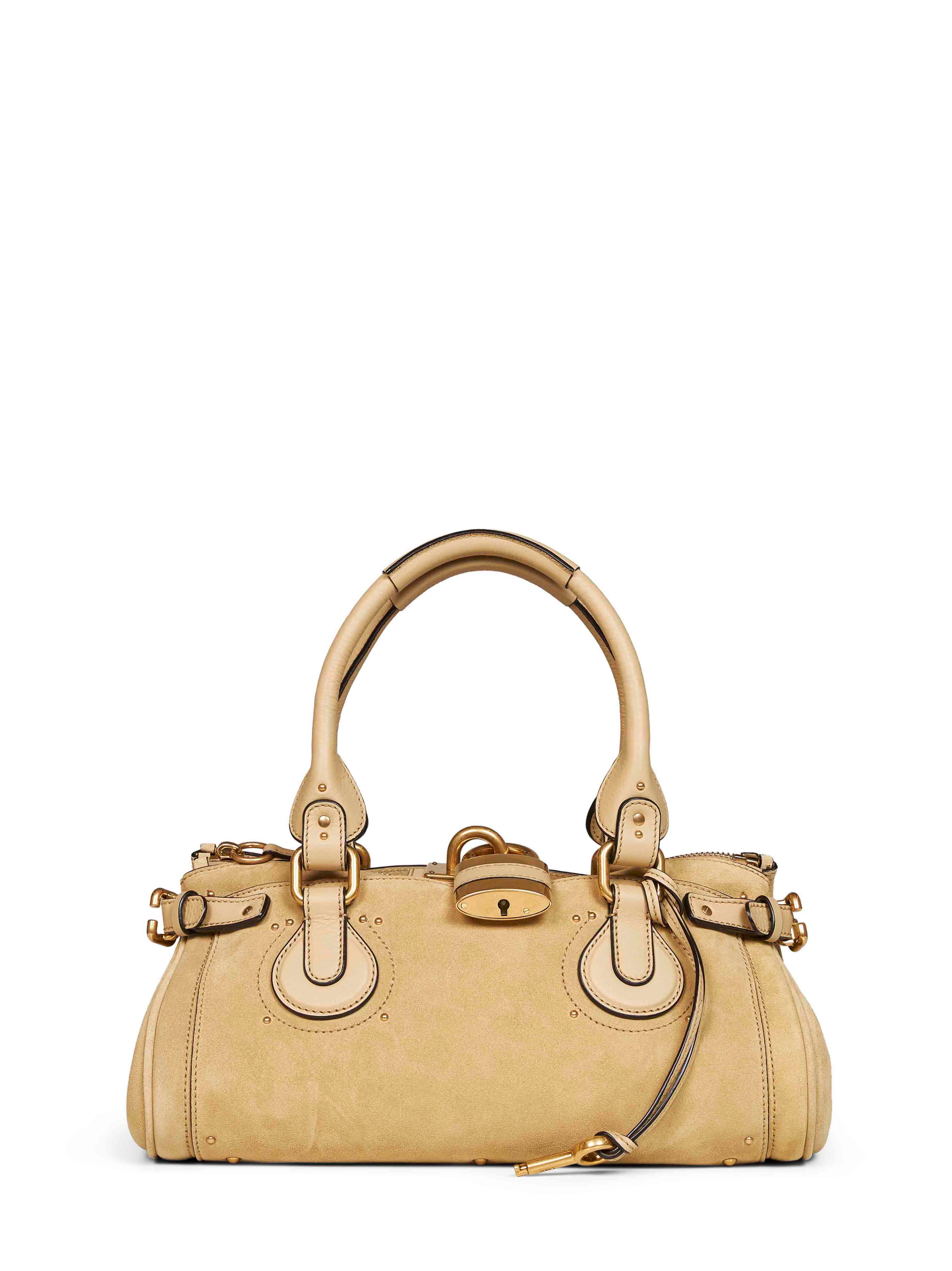 Chloé Women Dusty Beige Paddington Handbag