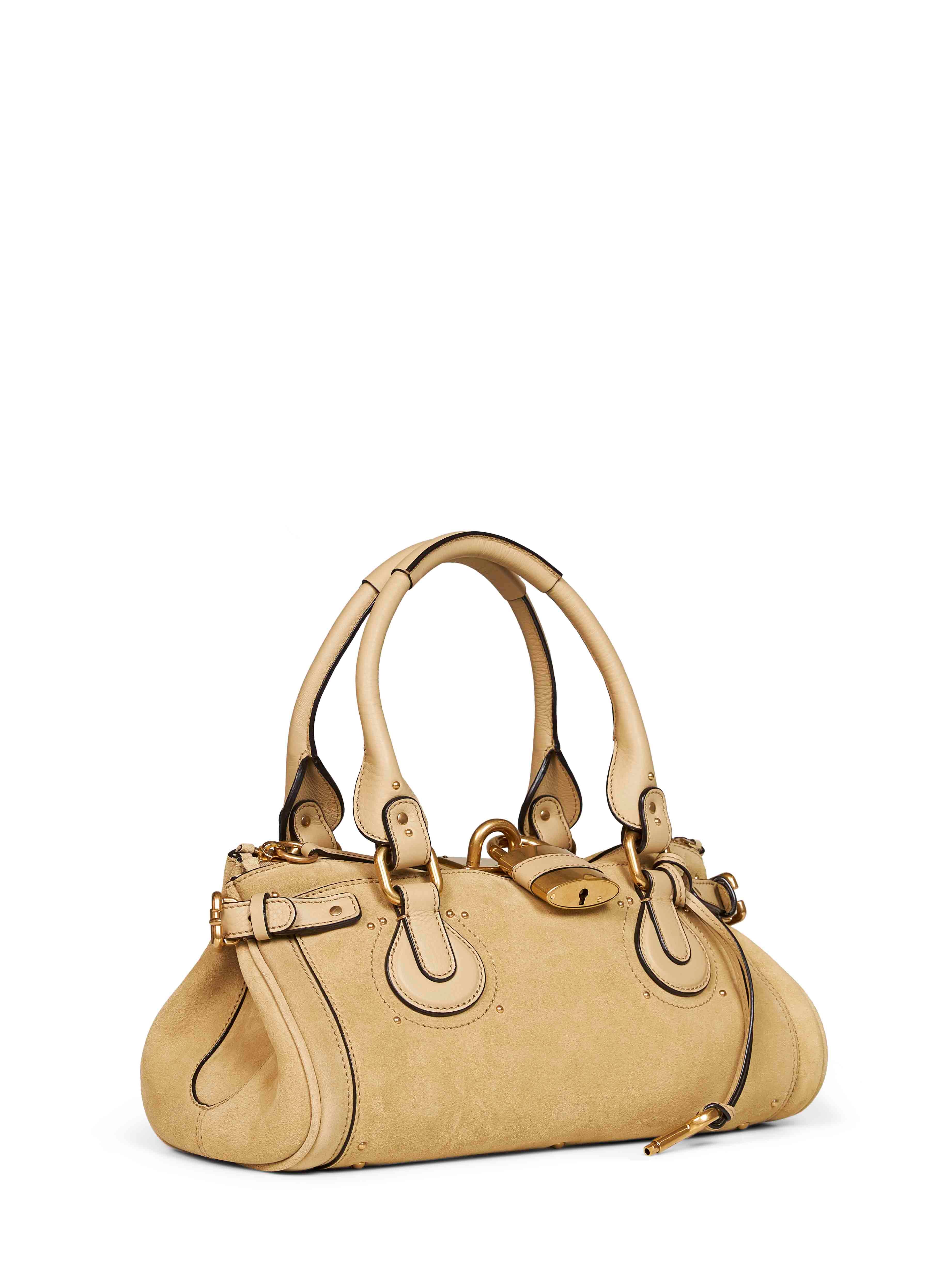Chloé Women Dusty Beige Paddington Handbag