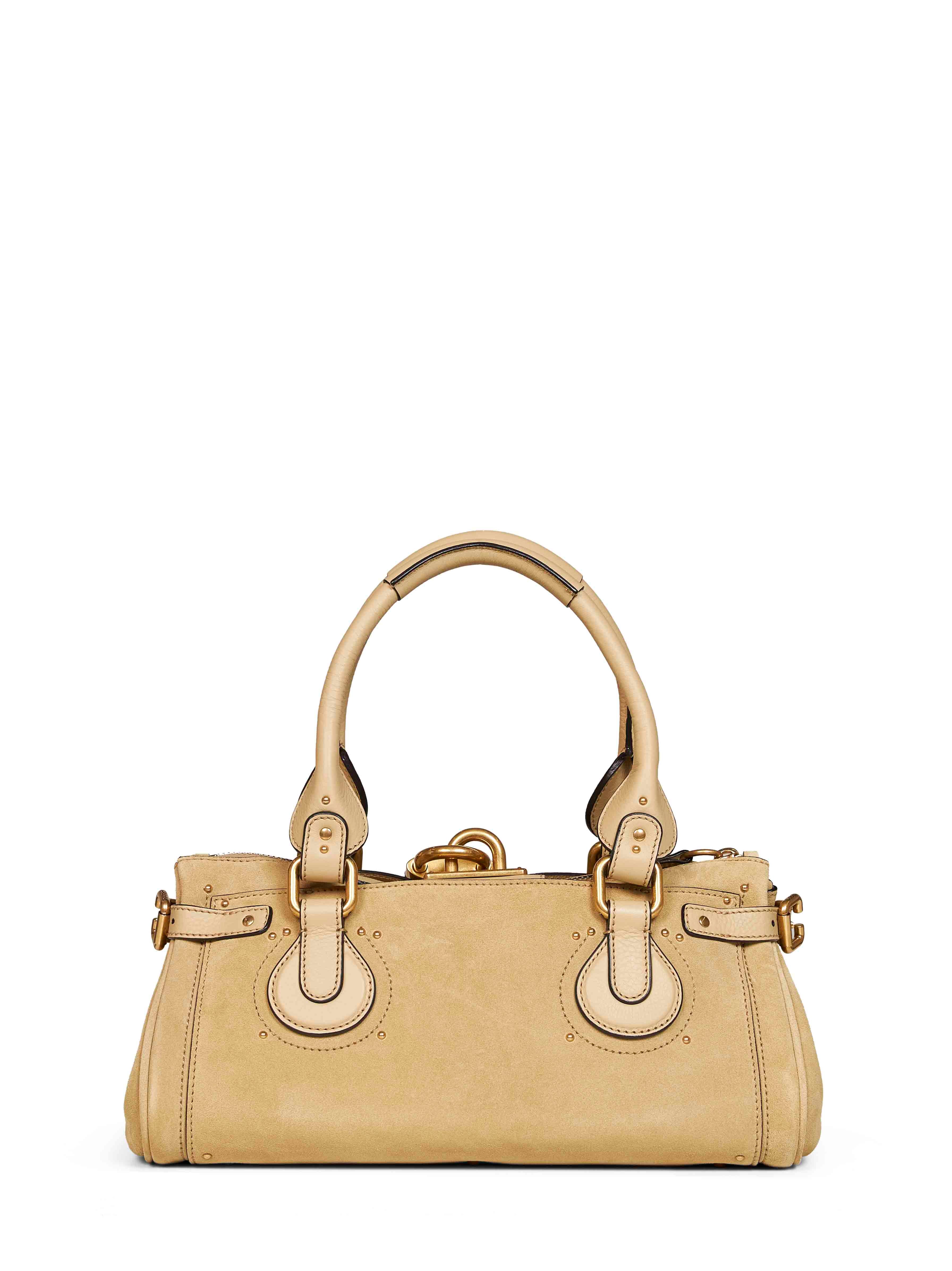 Chloé Women Dusty Beige Paddington Handbag