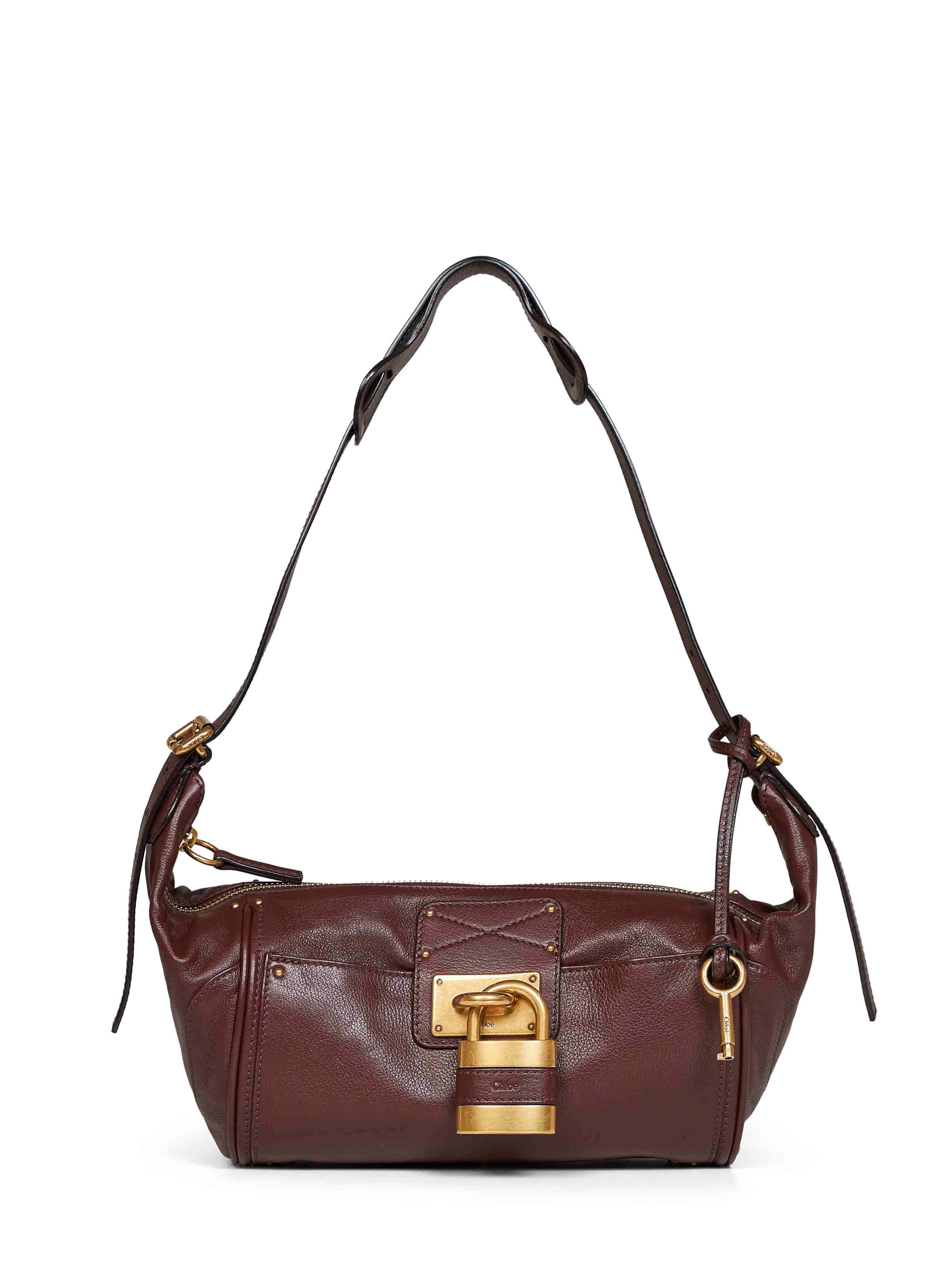Chloé Women Crafty Brown Paddington Crossbody Bag
