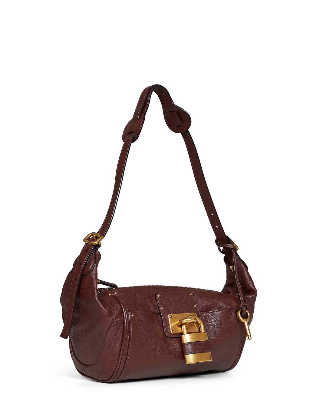 Chloé Women Crafty Brown Paddington Crossbody Bag