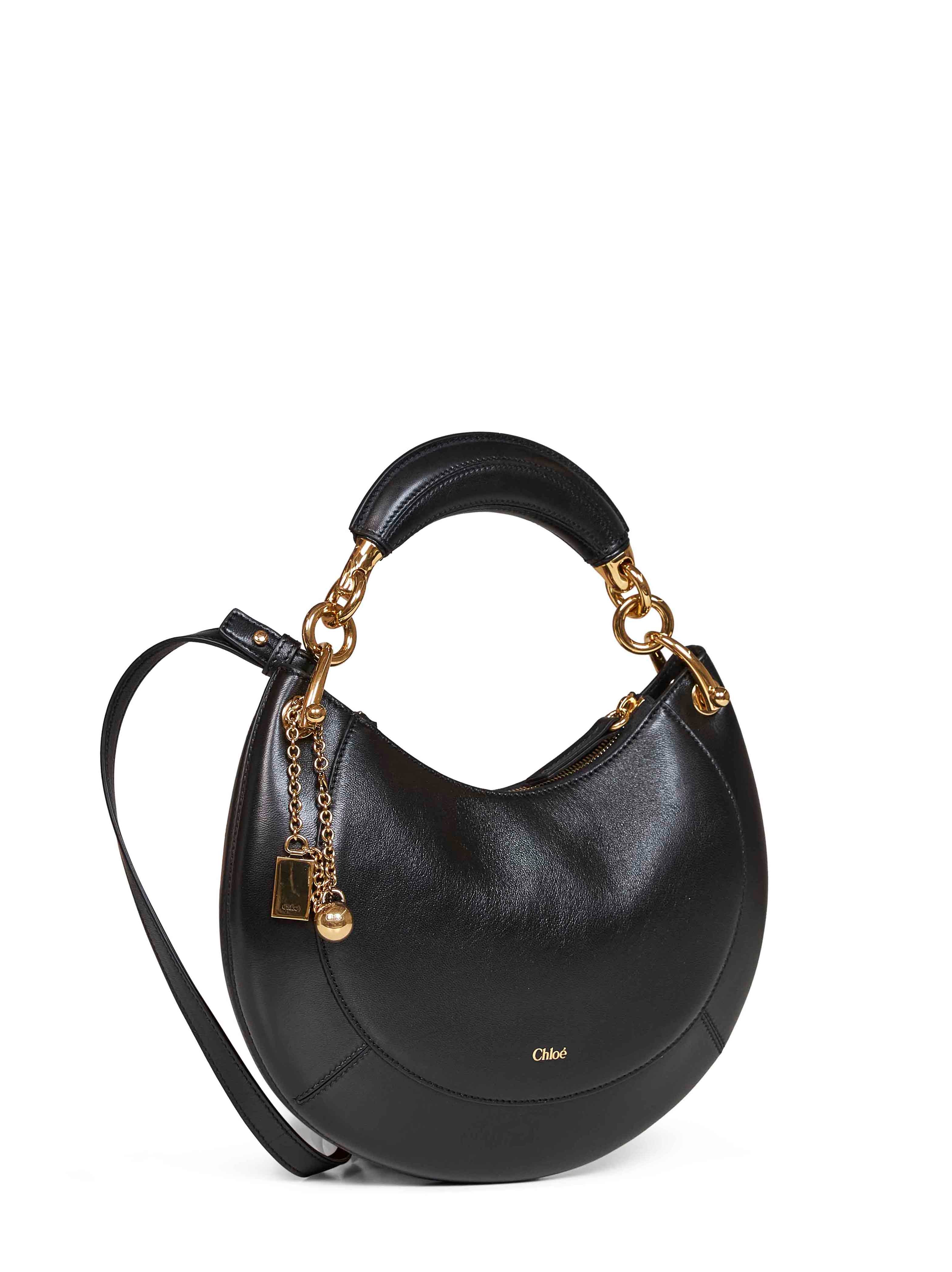 Chloé Women Black Banana Small Hobo Bag