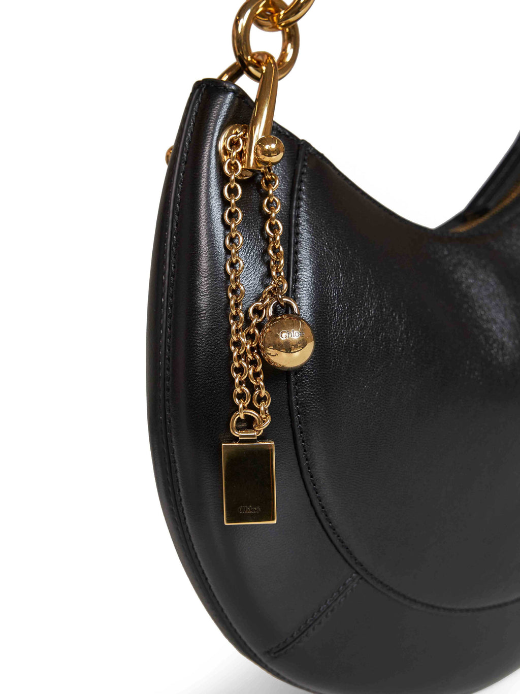 Chloé Women Black Banana Small Hobo Bag