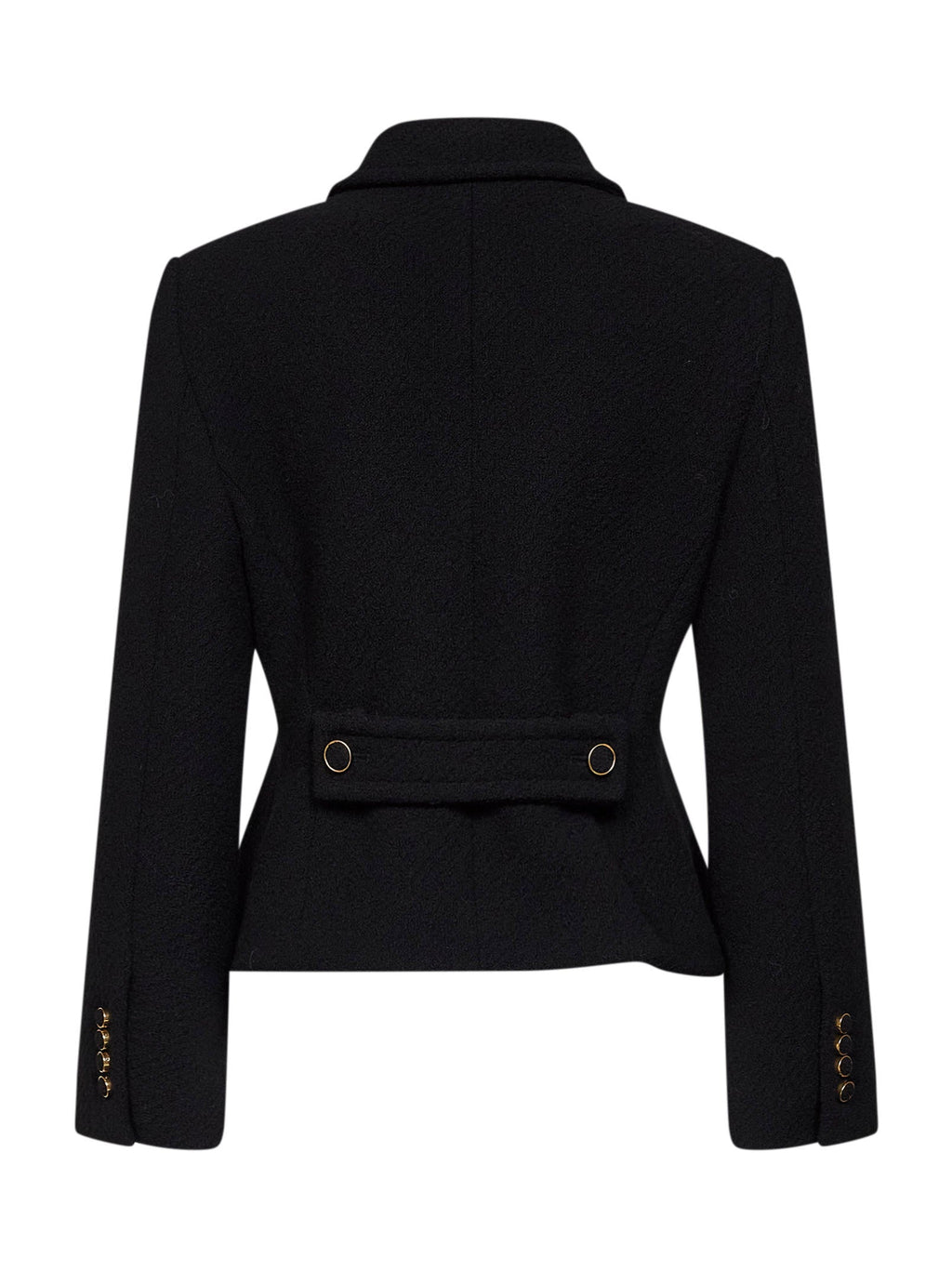 Chloé Women Black Wool Blend Bouclette Jacket