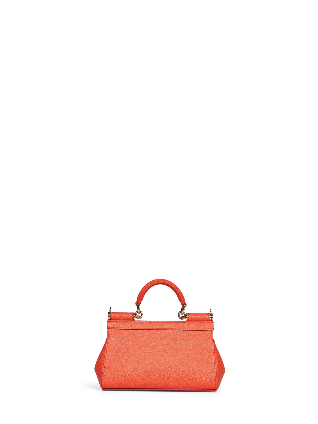 Dolce & Gabbana Women Orange Mini Sicily Handbag