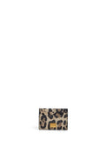 Dolce & Gabbana Women Leo-Print Dauphine Card Holder With Logo Tag