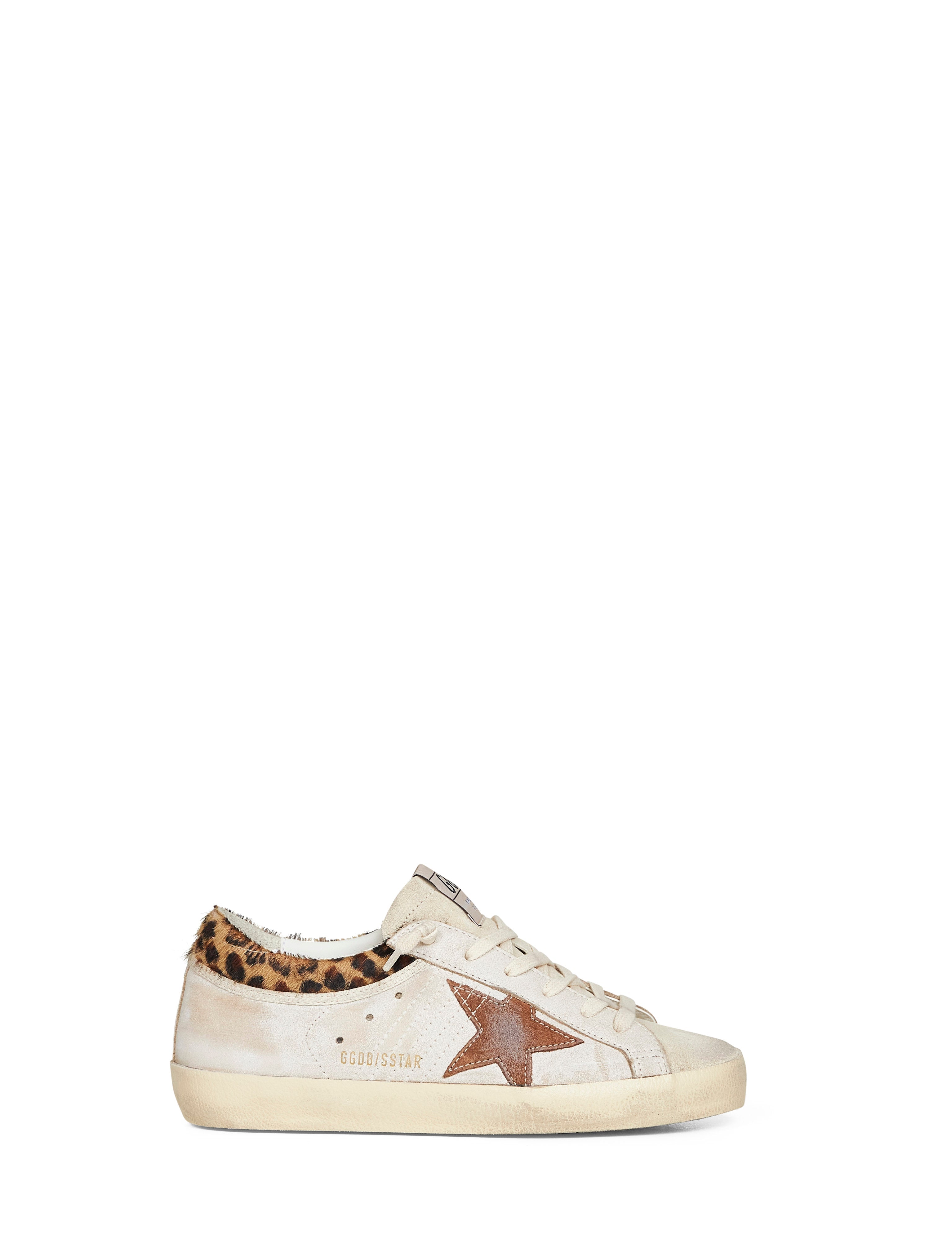 Golden Goose Women White Super-Star Sneakers