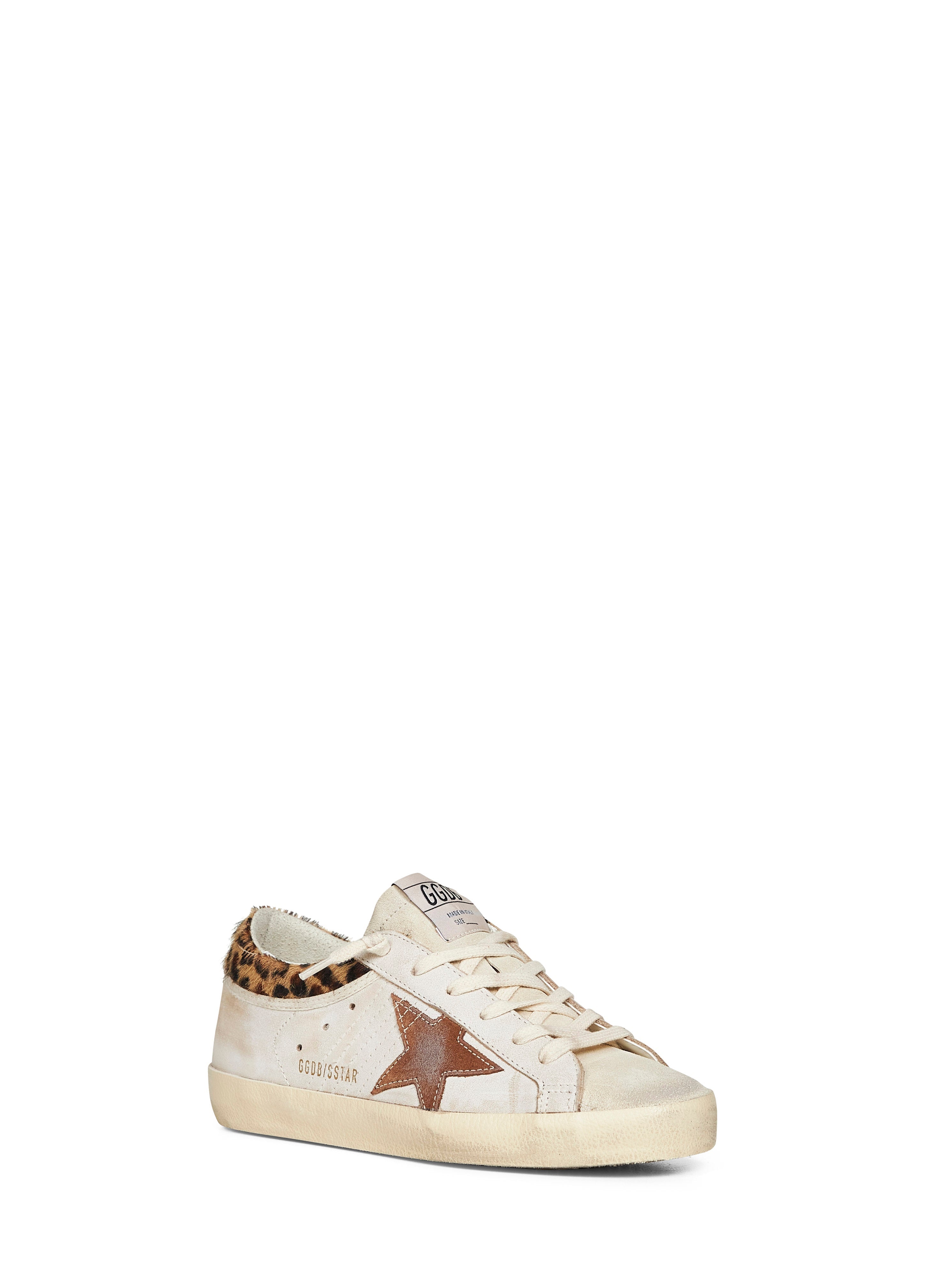 Golden Goose Women White Super-Star Sneakers